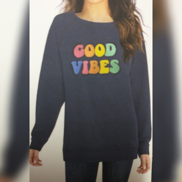 Wildfox Good Vibes Sweatshirt new Zealand, SAVE 55% - raptorunderlayment.com
